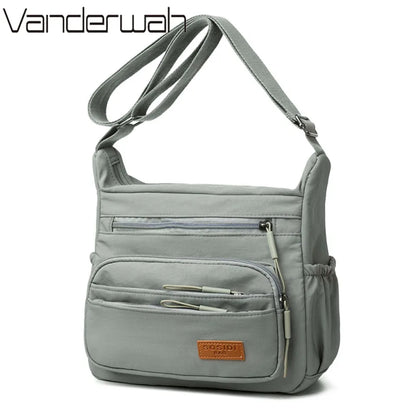 Multiple pockets Nylon Purses And Handbags Women Shoulder Bag Luxury Handbags Women Bags Designer Crossbody Bags for Women 2025