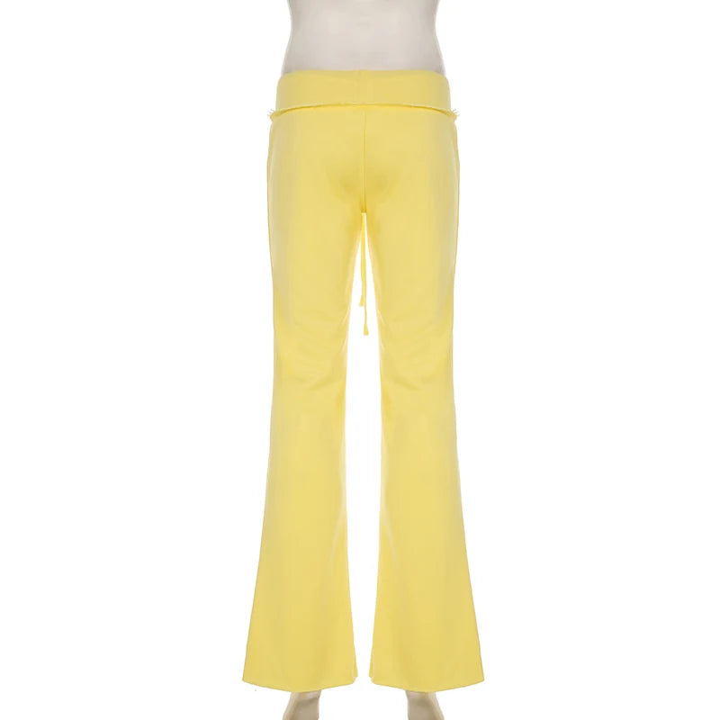 BIIKPIIK Drawstring Hooded Hoodie Suits Autumn Winter Solid Zipper Women Casual Pants Set Street Sporty Sweatshirt Two Piece Set