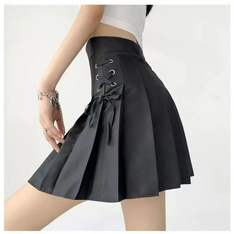 Fashion Clothes Women's College Style Short Skirt Versatile Chic Pleated Skirt High Waist Female Student Small Fresh Mini Skirt Badiee Stylez