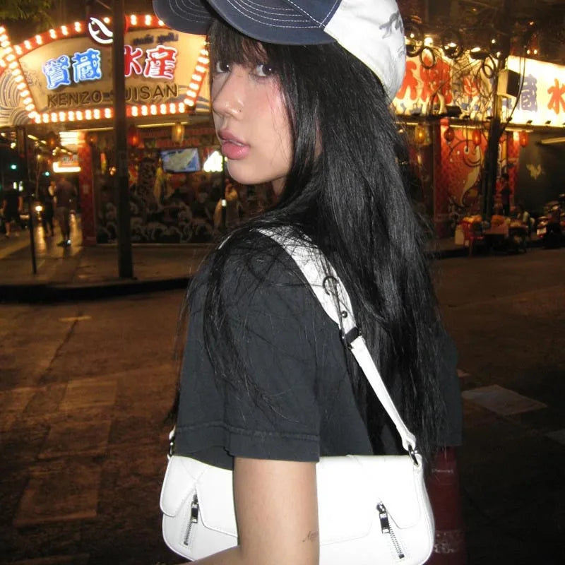 Gothic Tee Y2k Letter Print Off Shoulder Punk T-shirts Women Harajuku Summer Streetwear Grunge T Shirt Aesthetic Sexy Crop Tops