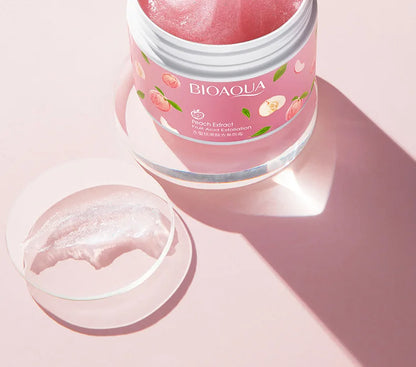 BIOAQUA Honey Peach Exfoliating Cream Facial Scrub Exfoliant Body Scrub Moisturizing Nourishing Exfoliator Skin Care Exfoliants