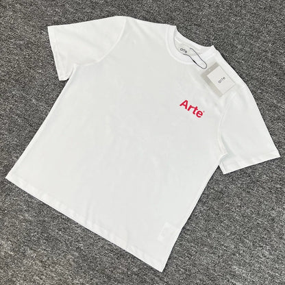 ARTE T-shirts Men Women Couples Streetwear High Quality Print Round Neck Short Sleeve Arte Top Tee One Day Shipped Out