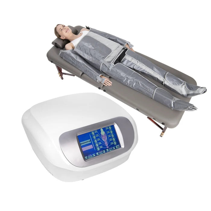 3-in-1 Electric Muscle Stimulation Sauna Blanket Inf Therapy Wave Weight Loss Machine - Pressure Therapy Muscle Relaxation