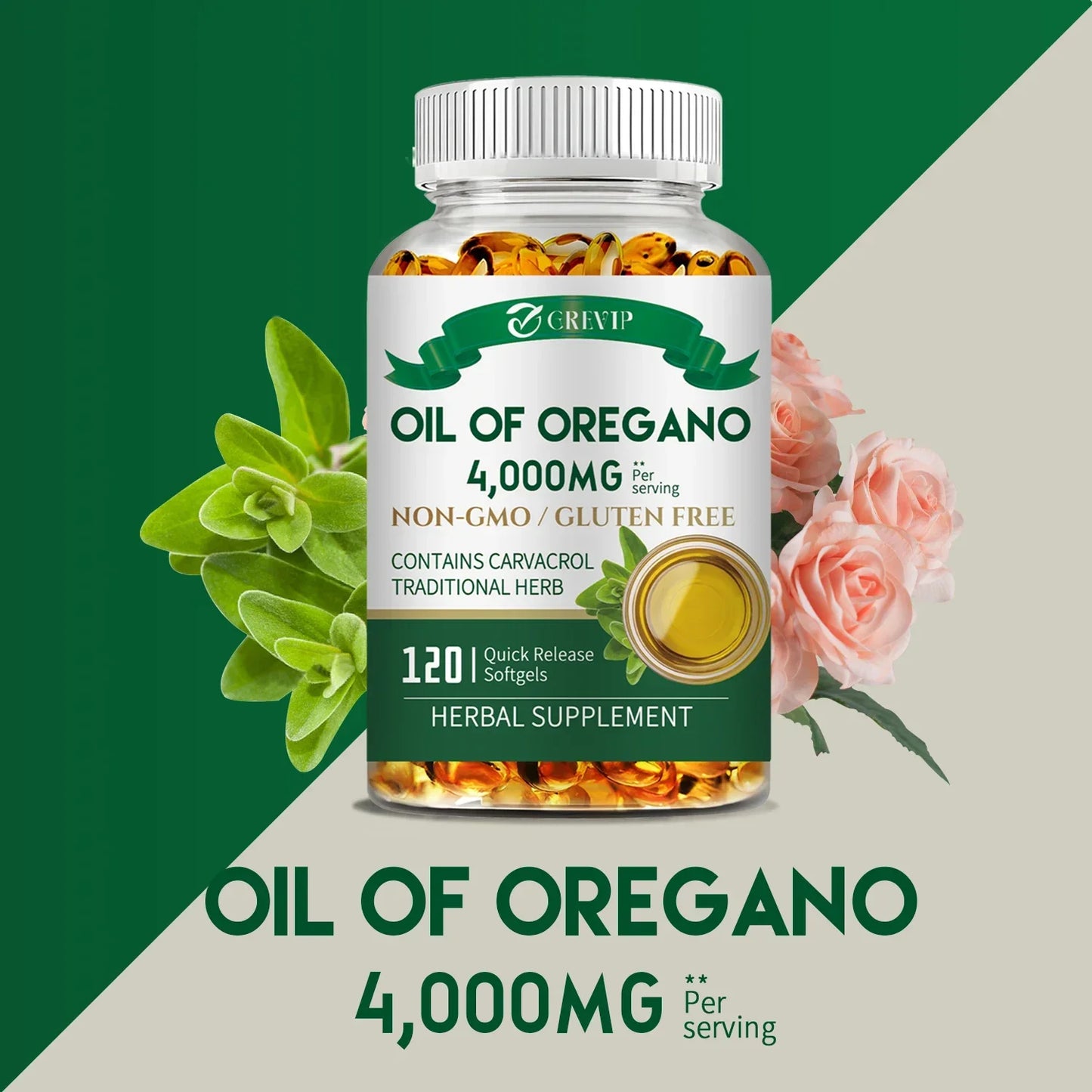 Oil of Oregano - for Digestion, Heart Health, Detoxification and Immune Support