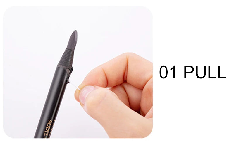 Eyebrow Pencil Waterproof Microblading Eyebrow Pen Tint Tattoo Eyebrows Makeup Cosmetics Natural Long Lasting Eye Brow Pencil