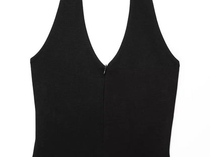 MUJER 2025 Long Jumpsuit Woman Flared Fitness Jumpsuits for Women Black Summer Woman Jumpsuit Sexy Sleeveless Backless Overalls Badiee Stylez