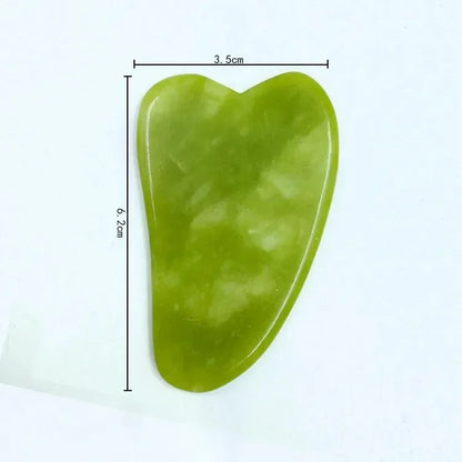 Natural Jade Roller Face Gua Sha Natural Stone Body Neck Massager Acupoint Eye Care Spa Massage Tools Massage Visage Lifting Badiee Stylez