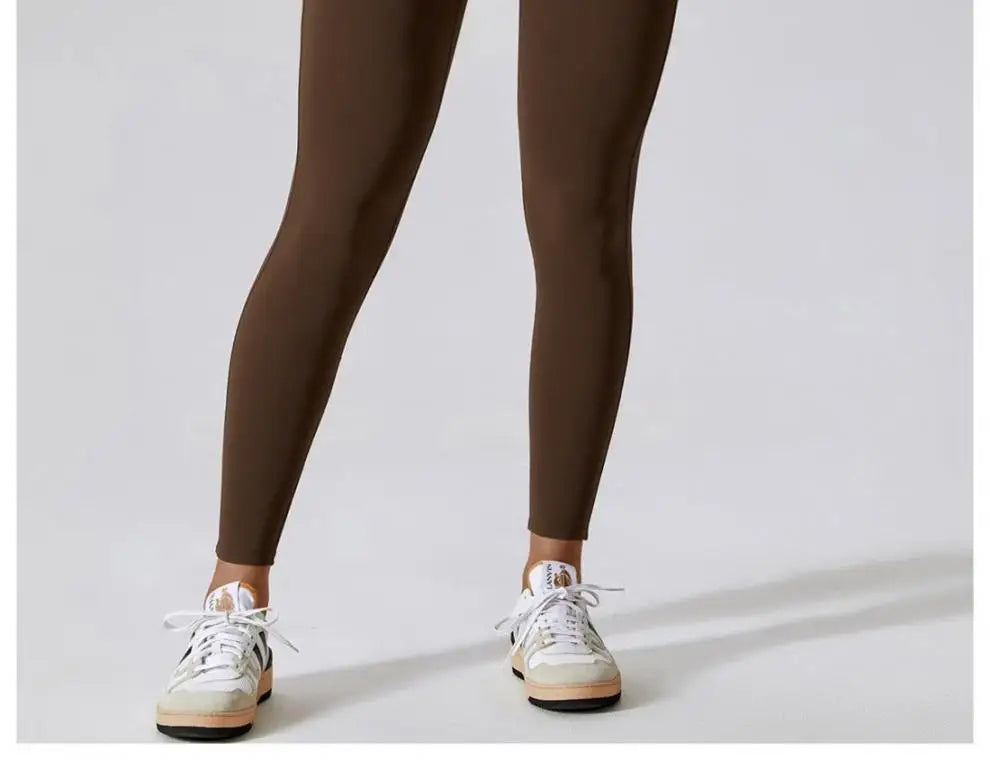 One-piece Sports Training Jumpsuit Women's Long Sleeve Tight Hip-highlighting Bodysuit Gym Clothing Sexy Dance Exercise Tights Badiee Stylez