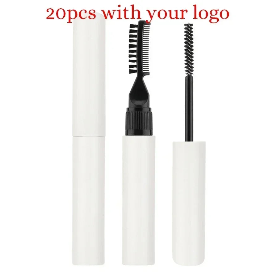 Private Label 8ml Eyebrow Gel Soap Custom Logo Waterproof Long-lasting Fast-dry White Pink Tube Bulk Makeup Cosmetic Beauty 20pcs with logo