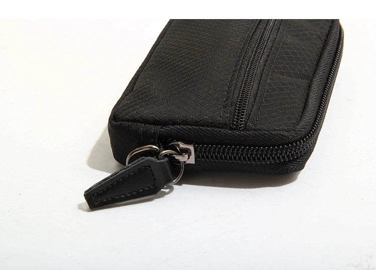 Japanese Style Casual Coin Pouch Nylon Cloth Mini Purse Waterproof Men Coin Purse Small Cute Wallet Cute Purse Clutch Bag