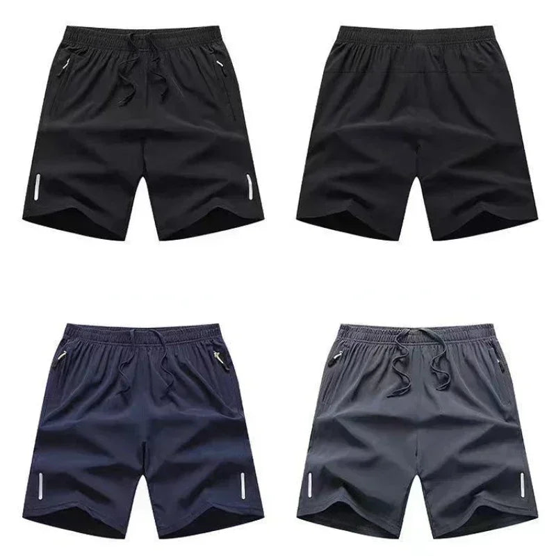 Ice Silk Beach Shorts Men Gym Casual Shorts Quick Dry Sweatpants Running Sports Short Pants Breathable Fitness Jogging Shorts Badiee Stylez
