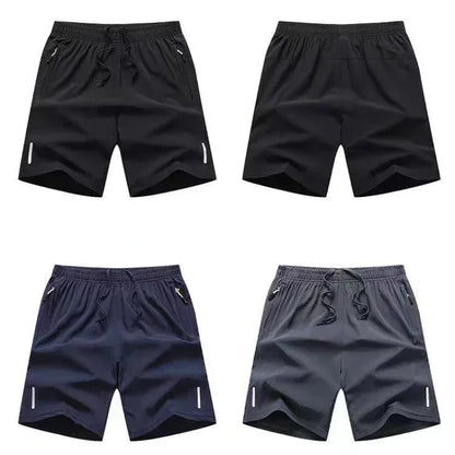 Ice Silk Beach Shorts Men Gym Casual Shorts Quick Dry Sweatpants Running Sports Short Pants Breathable Fitness Jogging Shorts Badiee Stylez
