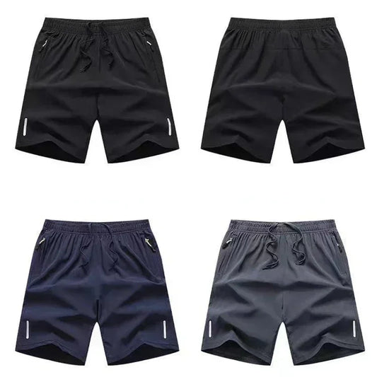 Ice Silk Beach Shorts Men Gym Casual Shorts Quick Dry Sweatpants Running Sports Short Pants Breathable Fitness Jogging Shorts Badiee Stylez