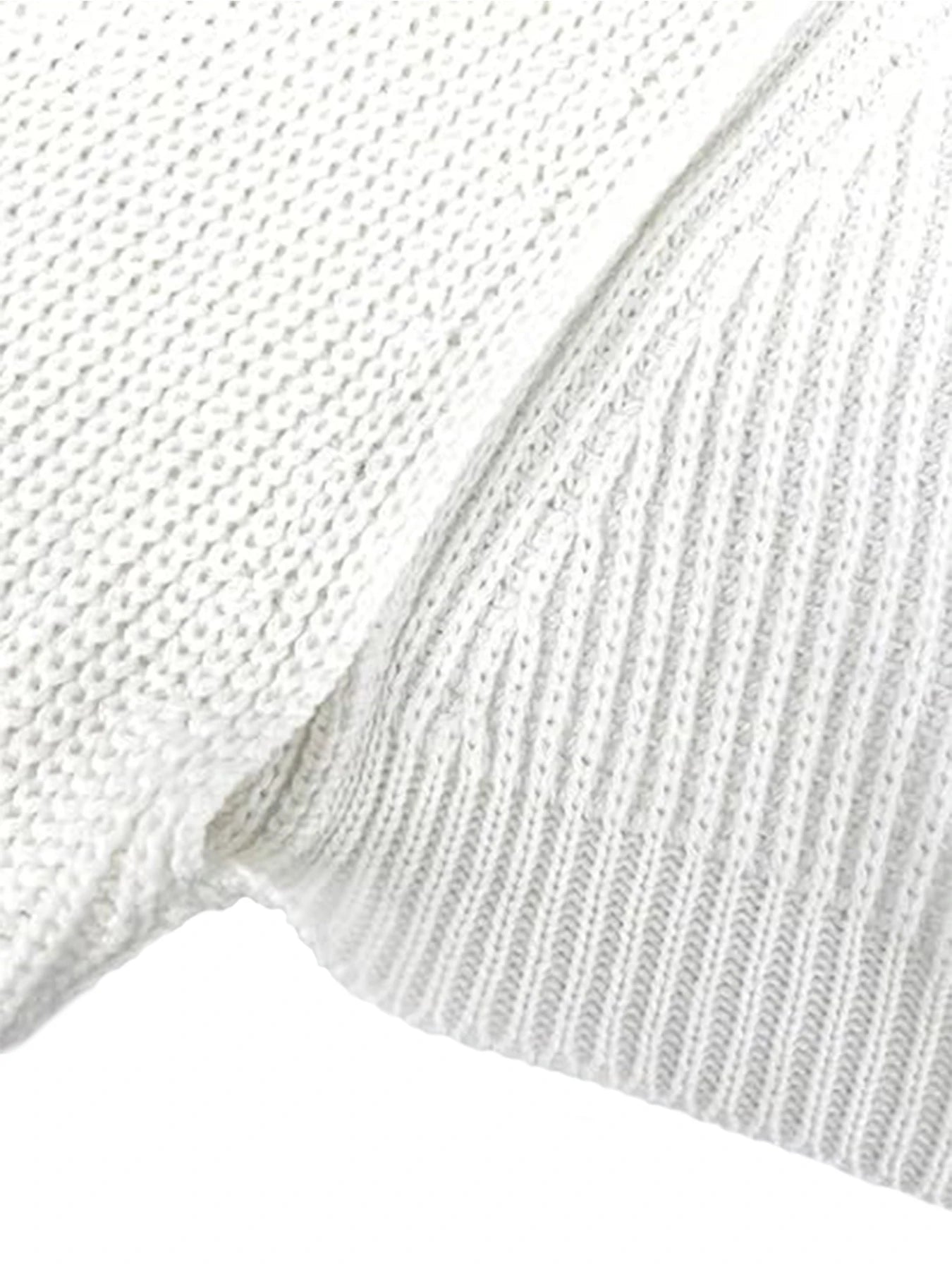 Shrug Raglan Sleeve Open Front Cardigan Elegant Solid Color Ribbed Knitted Cardigan For Spring & Fall Women's Clothing