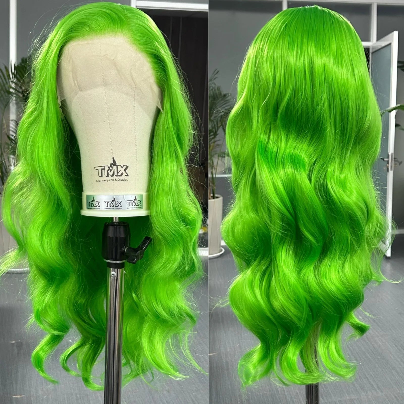 Platinum Blonde Long Wavy Synthetic Wig Free Part Loose Wave Natural Curly 13X4 Lace Front Wigs for Women Daily Party Cosplay Badiee Stylez