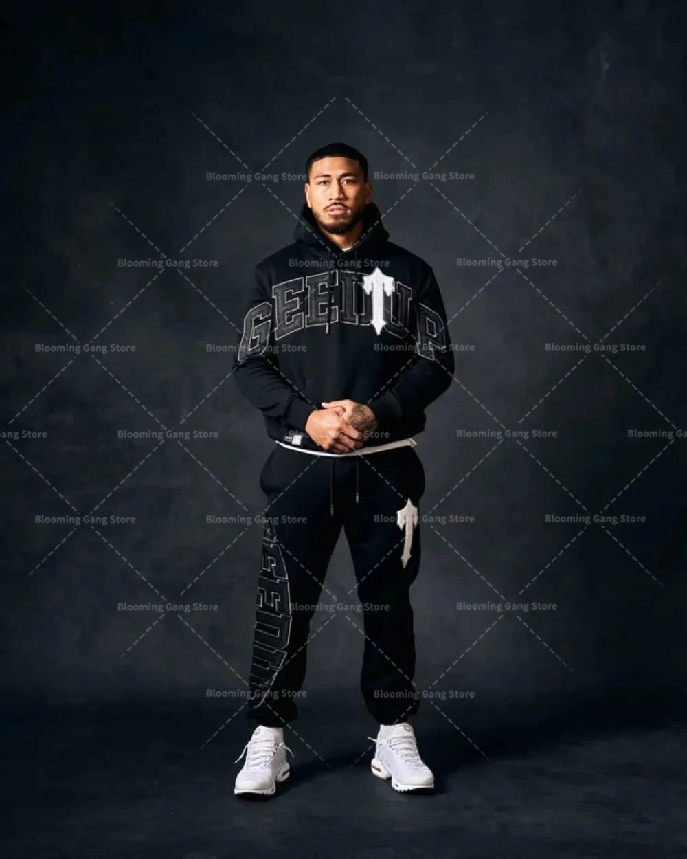 New Y2k Lettering Embroidered Harajuku Men Clothing Casual Women Sweatshirt Streetwear Punk Trendy Couple Tops Oversized Hoodies