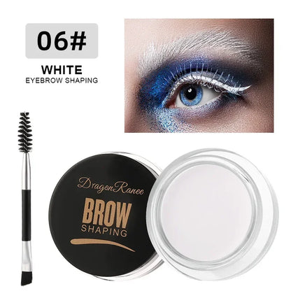 Matte Brown Black Wild Eyebrow Cream 3D Natural Tint Eyebrow Enhancers Gel Wax Waterproof Lasting Eye Makeup Cosmetic Tools 06