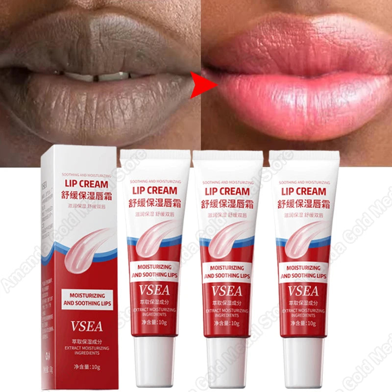 Remove Dark Lip Balm Fast Lightening Pink Lip Exfoliating Fade Lip Line Dead Skin Moisturizer Korean Care Products Beauty Health 3PCS