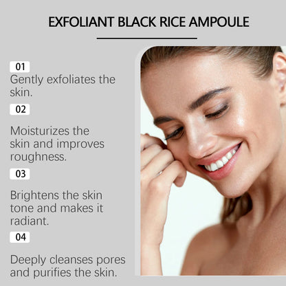 Rice Exfoliating Essence Dead Skin Removal Oil Control Brightening Moisturizing Nourishing Improve Roughness Nicotinamide Serum