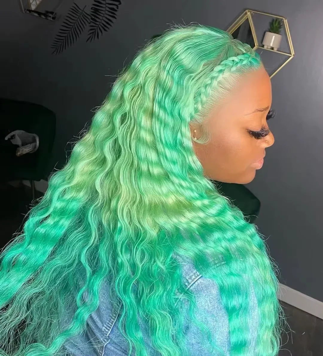 613 Blonde HD Lace Frontal Wig 13x4 13×6 Deep Wave Lace Front Human Hair Wig Colored Curly Wigs Water Wave Wigs For Women ﻿ ﻿ Badiee Stylez