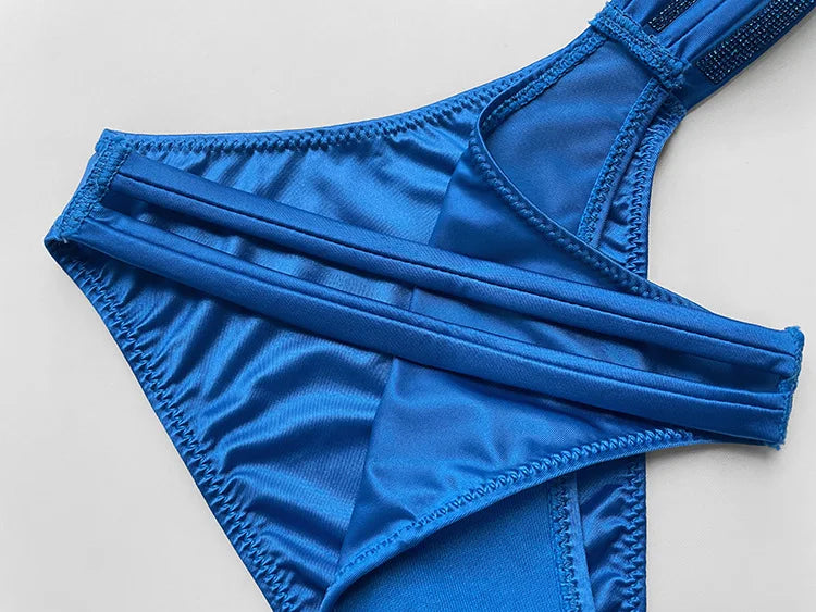 Sexy Panties Women Thongs Rhinestones Diamonds G-string Sports Thong Low Waist Shorts Briefs T-back Fitness S-XL