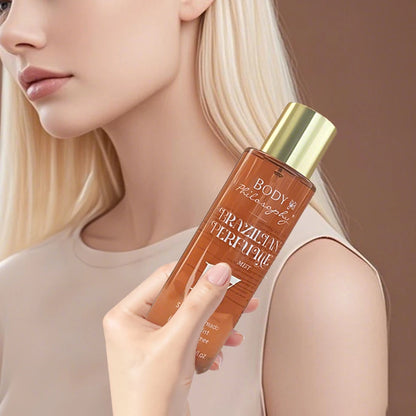 Women's Brazilian Perfume, 250ml Body & Hair Mist, Vanilla Uplifting Fragrance, Long Lasting Floral Fruity Gourmand Scent Spray - Badiee Stylez