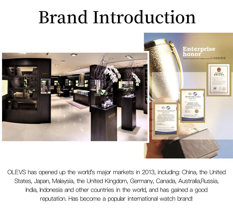 OLEVS Brand Belt Style Double Calendar Quartz Women's Watch 5582