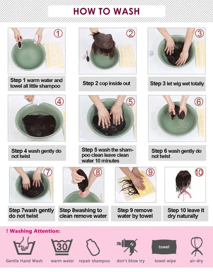 Pixie Curly 100% Human Hair Wig 13x4 Short Bob Wig Pixie Cut #350 Colored 99J  Lace Frontal Human Hair Wigs for Black Women