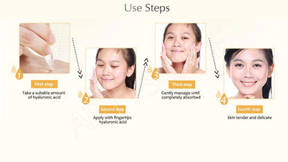 ARTISCARE Vitamin C Serum for Face Moisturizing 4Pcs Hyaluron Acid Facial Care Nourishing Essence SkinCare Products