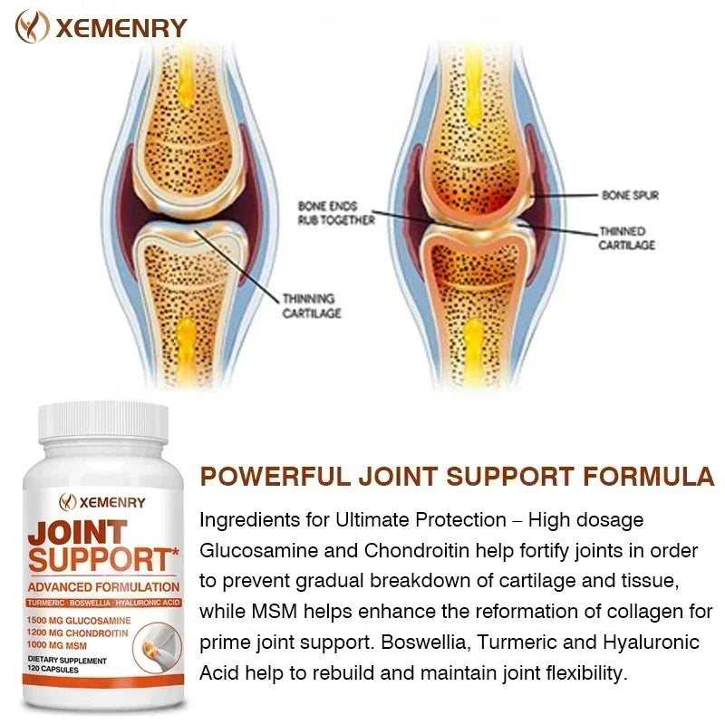 Joint Support Capsules Supplement - Arthritis Relief, Relieves Joint Pain, for Joint Health, Enhances Immunity & Muscle Health