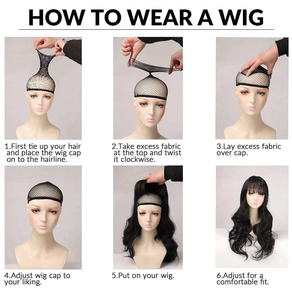 16 Inch Afro Kinky Curly Hair Wigs With Bangs Soft Fluffy Synthetic Fiber None Lace Wigs For Party Cosplay Daily Use Badiee Stylez