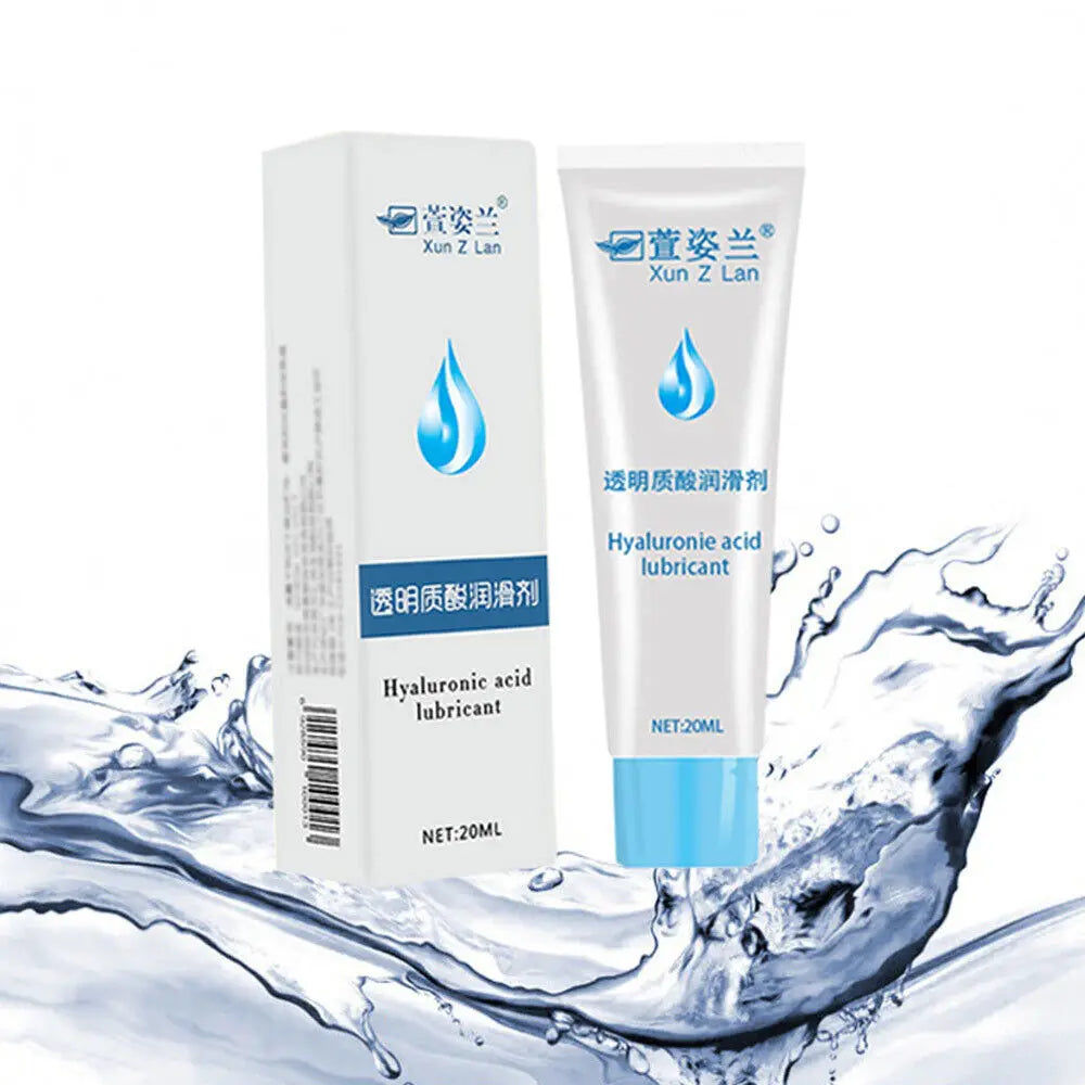 Water Based Lubricant for Sex Silk Touch Edible Anal Sex Lubricant Oral Gel Exciter for Women Orgasm Sex Lube Adult Cream