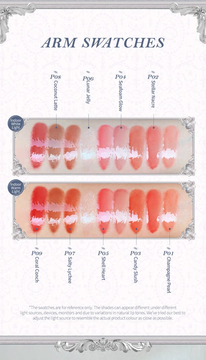 Flower Knows Shell's Jewel Collection Nourishing Lip Glaze