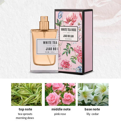 Sweetheart Ladies Perfume Long-lasting Light Fragrance Fresh Brand Romantic Date Charm Confident Rose Fragrance Body Spray 45ml - Badiee Stylez