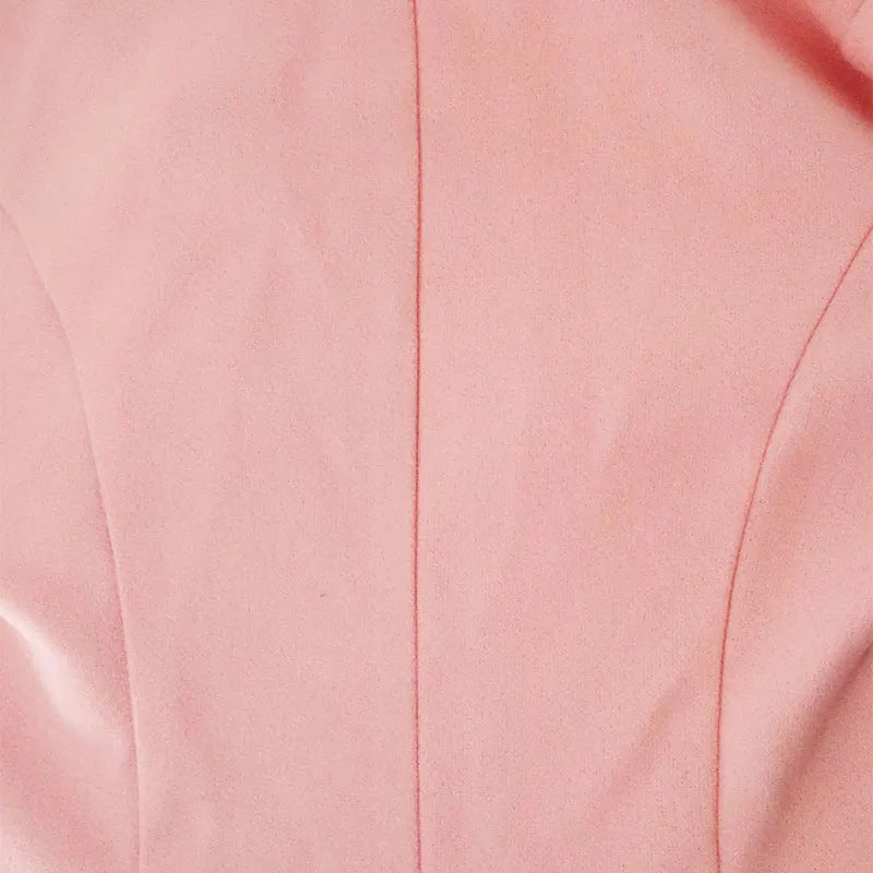 Women Trench New Autumn Winter Pink Coat Fashion Streetwear Suit Collar Button Elegant Lady Coat Trench Slim Versatile Clothing