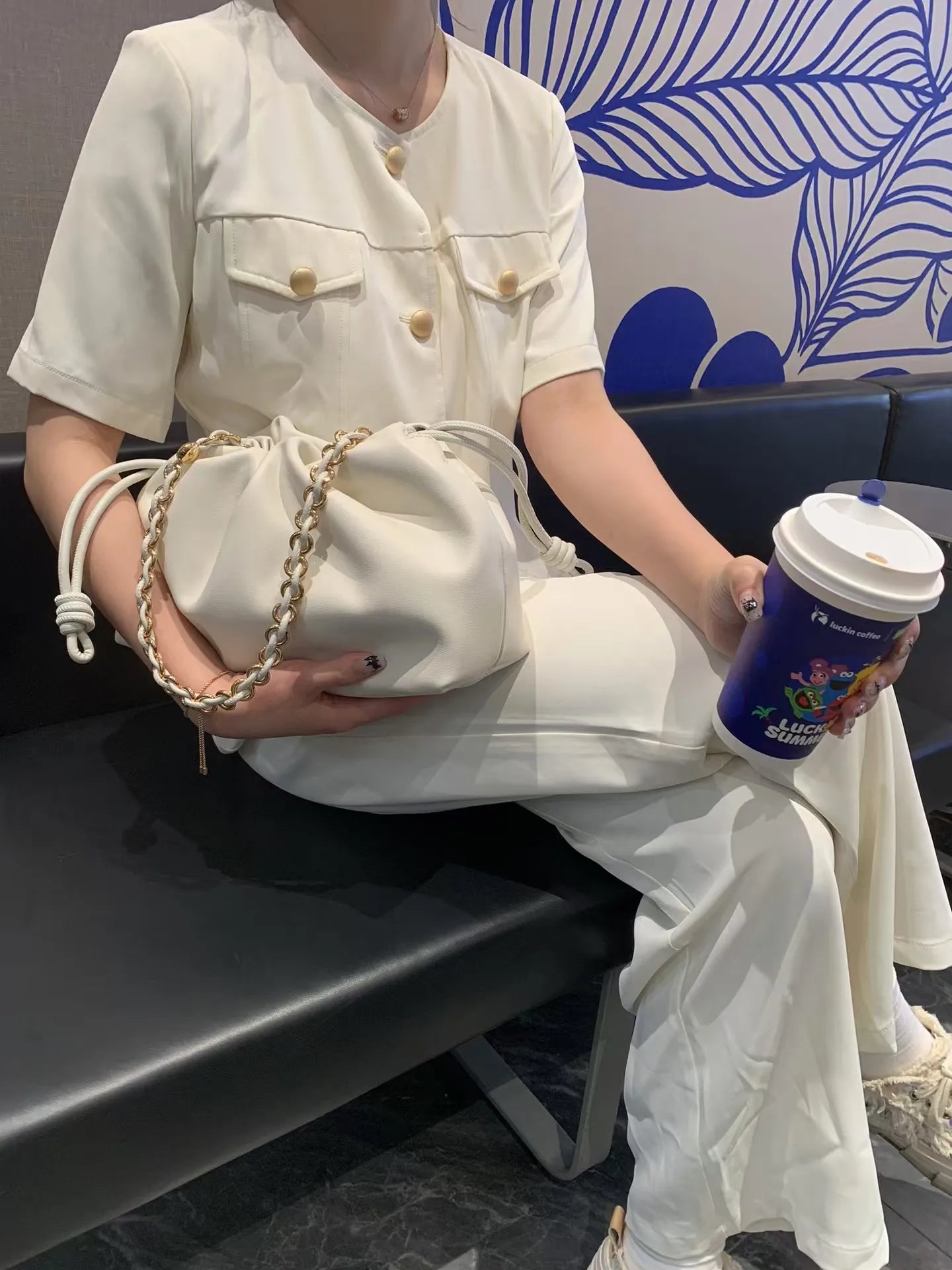 Brand Design Fashion High-grade Texture Leather Cloud Bag Luxury Ladies High Quality Cowhide Shoulder Crossbody Bags For Women