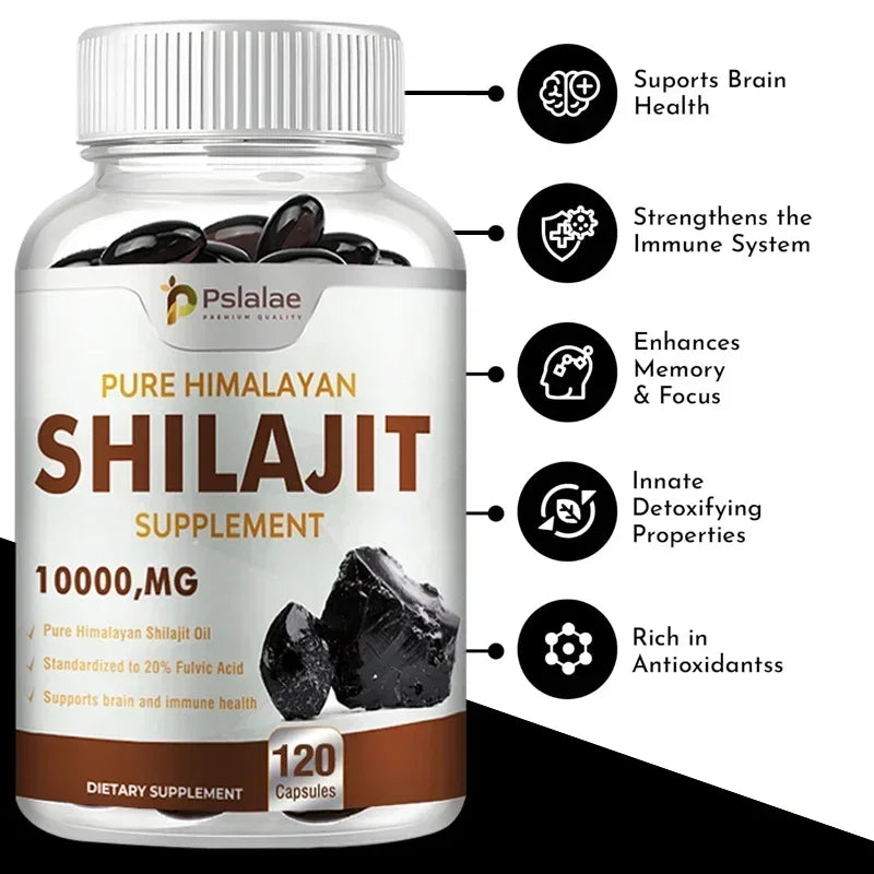 Shilajit Capsules - for Energy, Enhance Men Performance, Muscle Strength, EnduranceSupplement