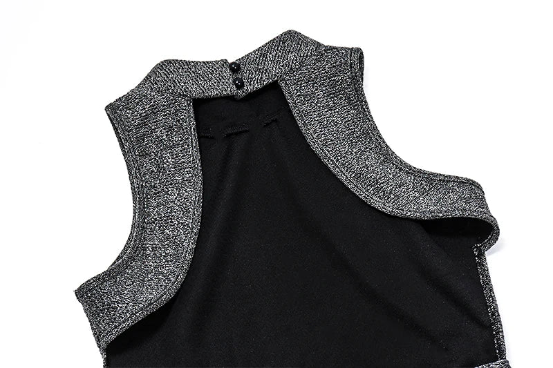 WhereMery Sexy Women Backless Tank Top Y2K Bling Glitter Sleeveless Bandage Crop Tops Summer Girl Fashion Streetwear Skinny Vest