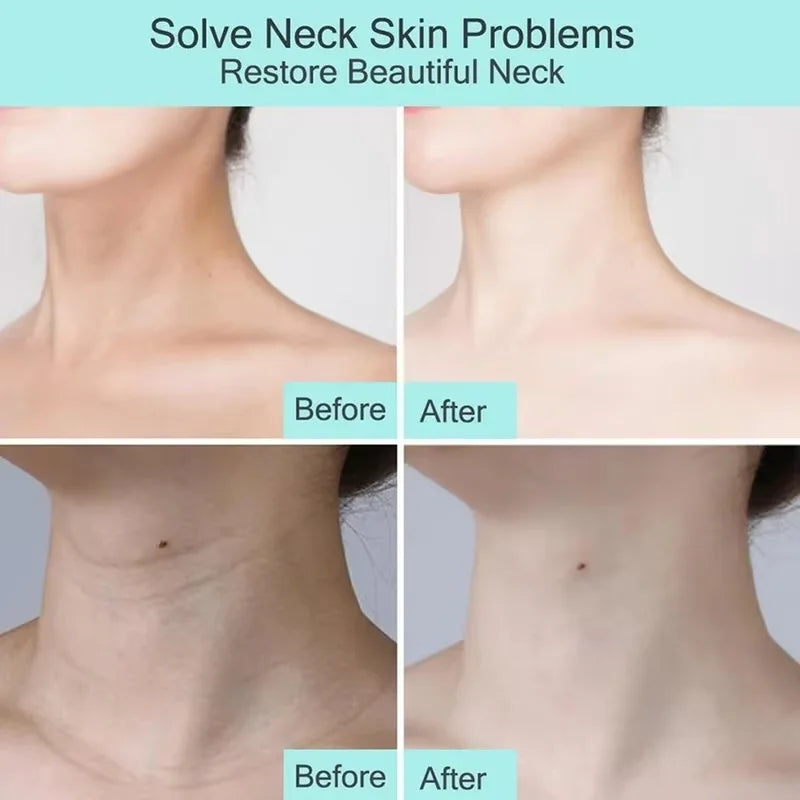 10PCS Collagen Anti Wrinkle Neck Mask Anti Aging Fade Fine Lines Firm Skin Moisturizing Brighten Rejuvenating SkinCare Cosmetics