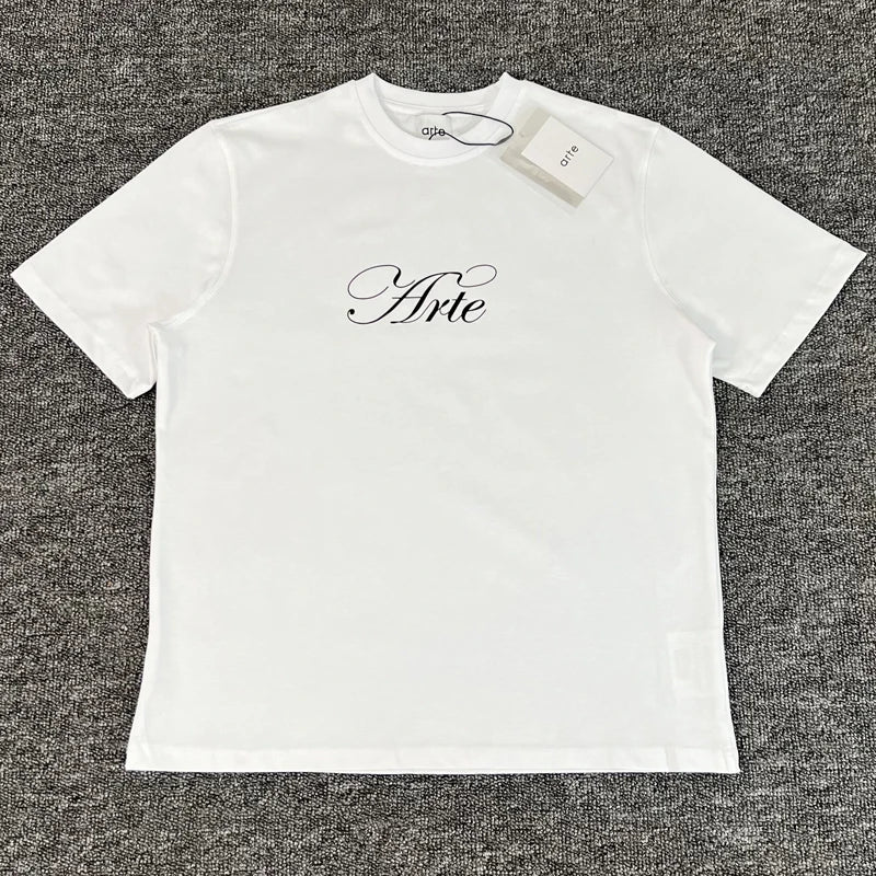 ARTE T-shirts Men Women Couples Streetwear High Quality Print Round Neck Short Sleeve Arte Top Tee One Day Shipped Out 7