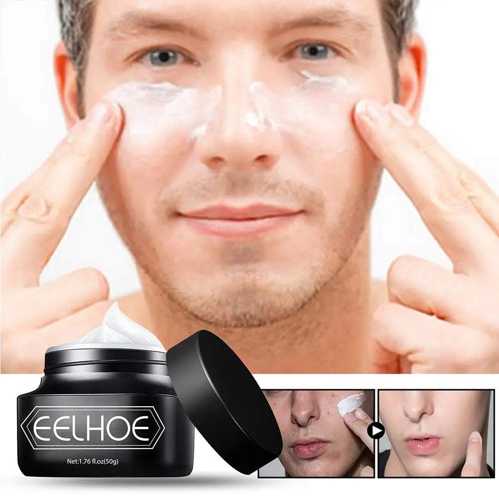 Men's Makeup Cream Acne Mark Concealer for Hydrating Moisturizing Oil Control Pore Shrinkage Firming Male Facial Skin Care
