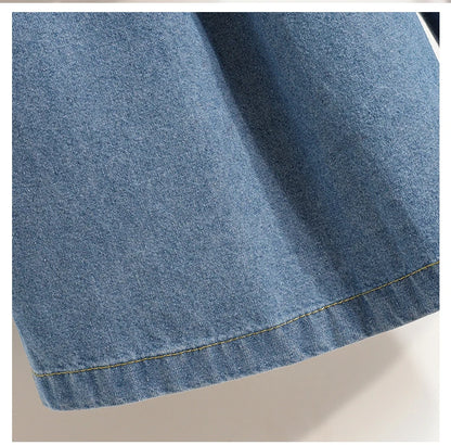 High Waist Wide Leg Loose Denim Shorts Women 2024 Summer New Arrivals Half Length Blue Color Jeans Shorts Korean Casual Jeans