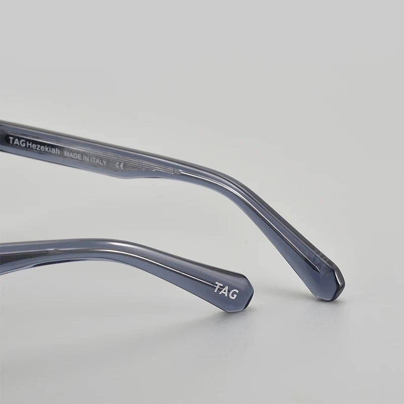 TAG Hezekiah luxury Brand vintage Polarized Sunglasses Men Women Retro round Driving Sun glasses Fashion UV400 acetate Sunglass