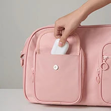 AJI Women Travel Bag Nylon Handheld Travel Bag Carry On Luggage Bag Large Capacity Weekender Gym Sport Holdall Overnight Bag