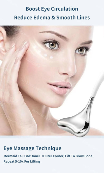 Ice Facial Roller Gua Sha Cryo Sticks Facial Skin Care Beauty Lifting Contouring Tools Reusable Ice Globe Balls Face Massagers