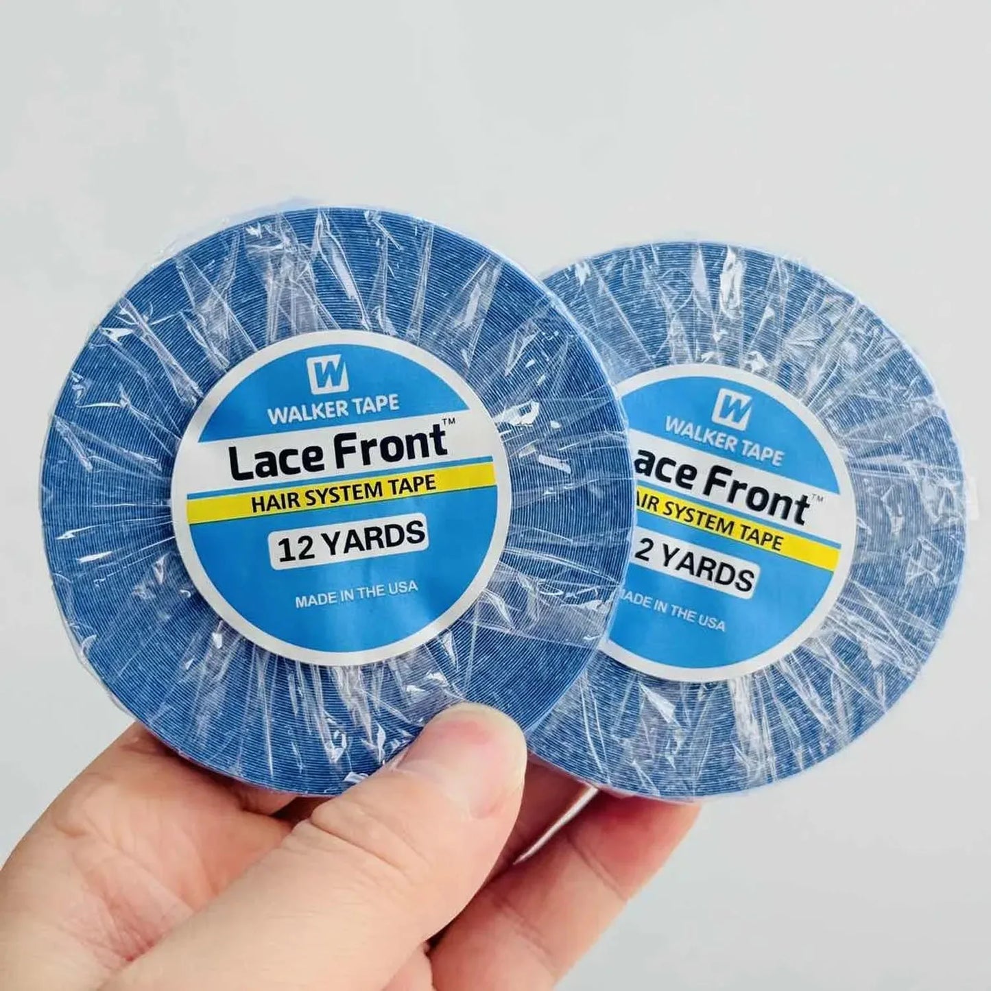 Ultra Hold Double-Sided Hair System Tape for Lace Front Wig 12Yards/3Yards Walker Tape Hair Extension Glue for Lace Closure