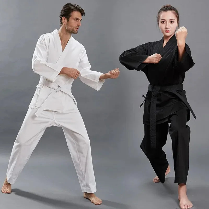 New Breathable karate uniform for kids and adults lightweight pants and jackets martial arts uniform with free belt for students Badiee Stylez