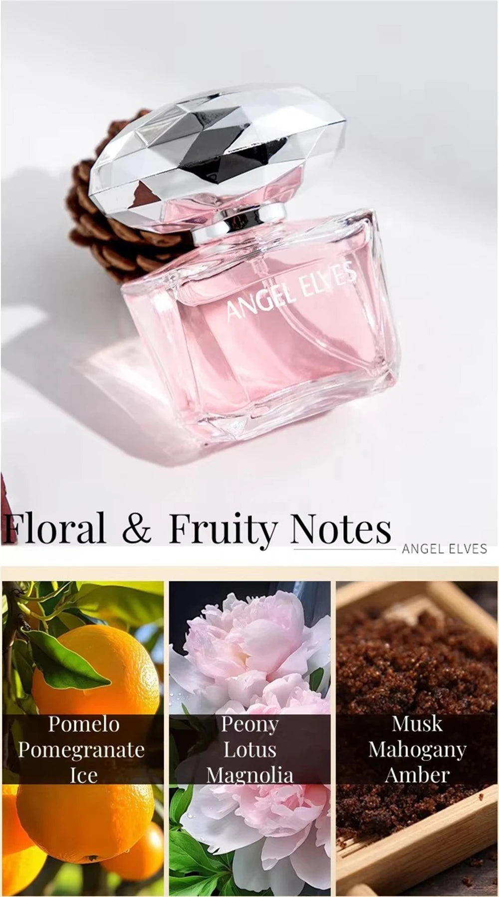 Gift Box 4Pcs Set Perfume Women 120ml Club De Nuit Perfumes De Mujer Lasting Fragrance Parfum Femme Floral Fruity Scent Spray Badiee Stylez