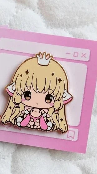 Chii Chibi Hug Hard Enamel Pins Default Title