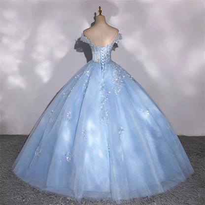Shiny Party Dresses 15 Quinceanera Dresses Ball Gown Elegant Off Shoulder 15 Year Old Dress Customized Prom Gown Plus Size Badiee Stylez
